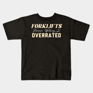 Forklift Certified Meme Kids T-Shirt